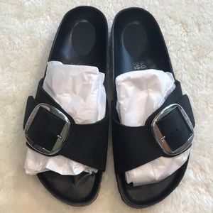 Madrid Big Buckle - Black